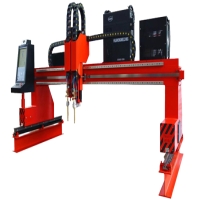 標配重型龍門數控火焰等離子切割機